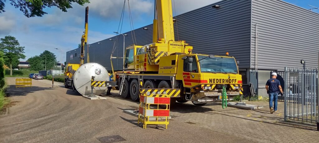 Vervangen slestank via het dak